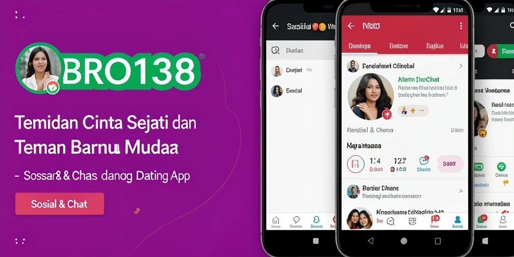Tampilan antarmuka aplikasi BRO138 yang modern dan user-friendly.