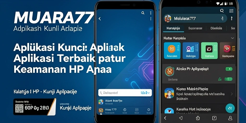 Antarmuka utama MUARA777 yang menampilkan fitur Kunci Aplikasi.