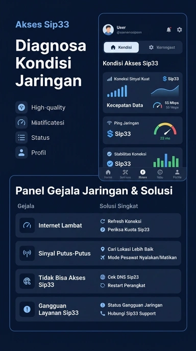 Tampilan link alternatif sip33